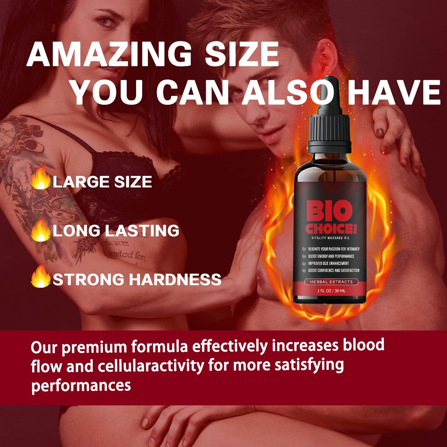 Bio Pro Choice Vitality Oil - Enhance Male Fitness & Energy CD02