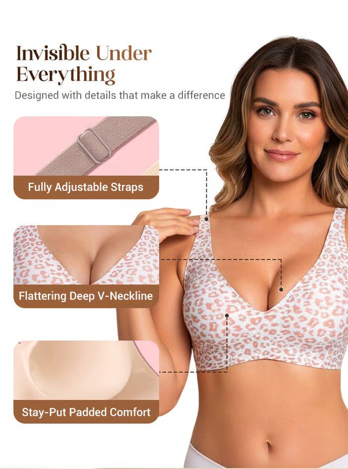 Womens Comfortable Push Up Wireless Bras