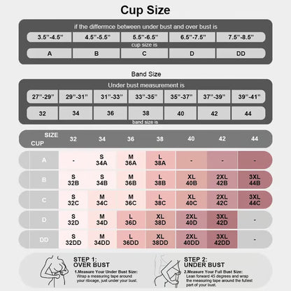 Womens Comfortable Push Up Wireless Bras