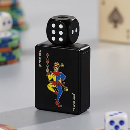 Buyzen™ CardDice Spinner Green Flame Lighter