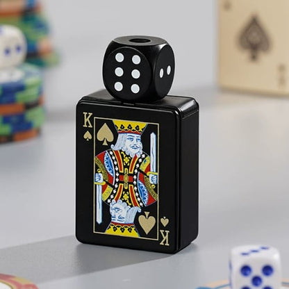 Buyzen™ CardDice Spinner Green Flame Lighter