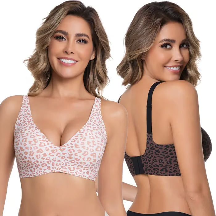 Womens Comfortable Push Up Wireless Bras